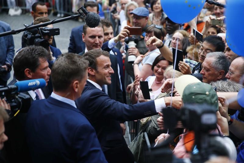 France's Macron to get Charlemagne Prize for 'European vision'