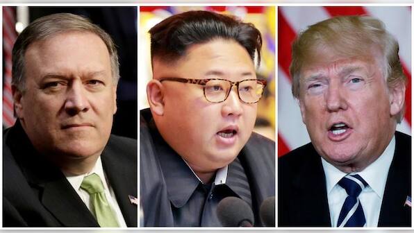 Three Americans freed by North Korea head home, thank Trump