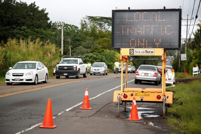 Hawaii volcano threatens power plant; mass evacuations possible