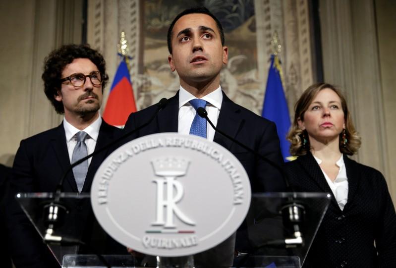 Italy's 5 Star chief says policy agenda with League almost completed