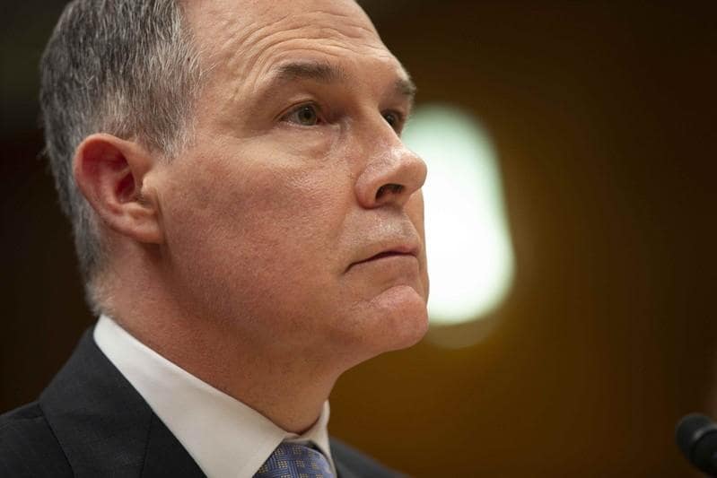 EPA chief tells US lawmakers he has fund to fight ethics complaints