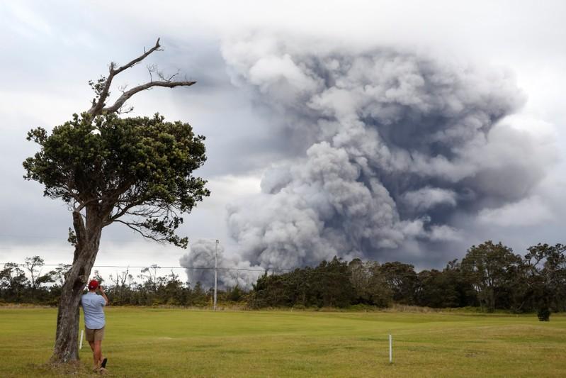 Explosive eruption rocks Hawaiis Kilauea volcano  USGS