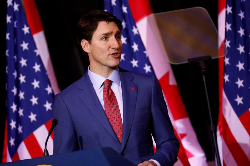 Canadas Trudeau says feeling positive about NAFTA talks