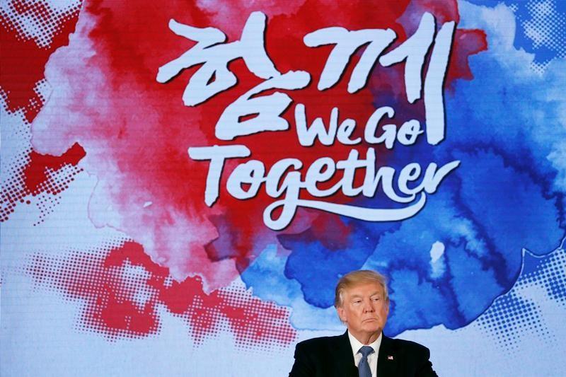 With North Korea summit on shaky ground Trump to press South Korean leader