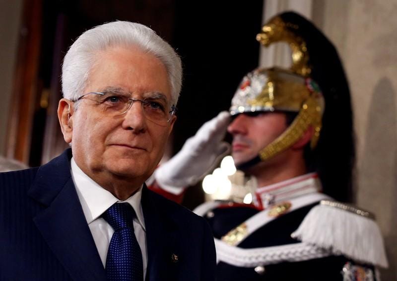 Italys president summons leaders of lower and upper house for meeting