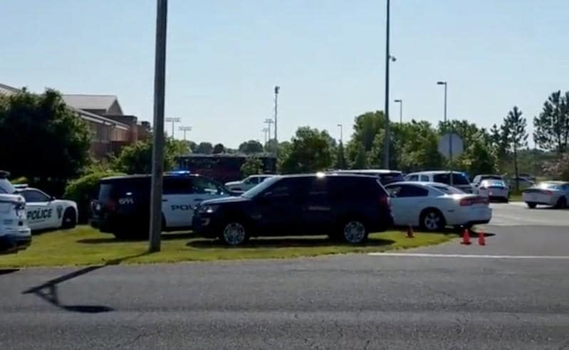 Teacher student injured in Indiana school shooting  police