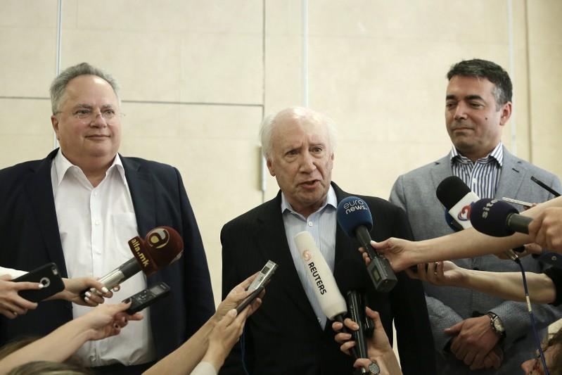 Greece Macedonia name dispute talks narrow intensify  UN envoy