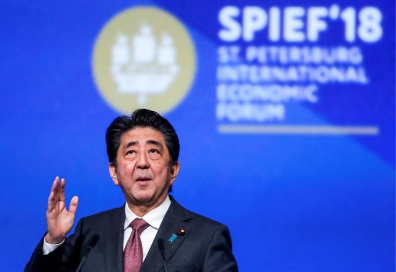 Japans Abe says efforts to clinch USNorth Korea summit must continue