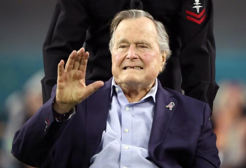 Former US President George HW Bush taken to hospital in Maine