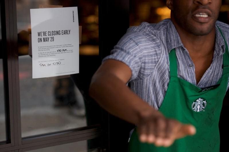 Starbucks closes 8000 stores for antibias training