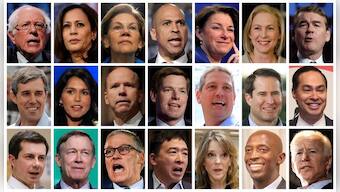 More than 20 Democrats, two Republicans vie for presidential nomination