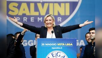 Cheers and jeers as Europe's far-right rallies in Milan