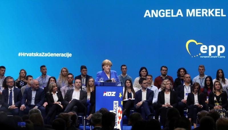 Merkel calls for Europe to stand up against farright parties