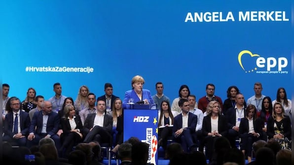 Merkel calls for Europe to stand up against far-right parties