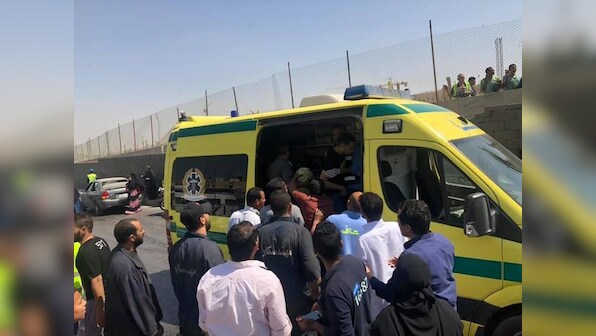 Blast injures South African tourists near Egypt's Giza pyramids