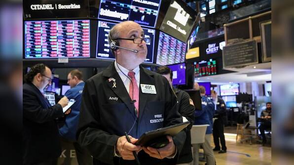 Stocks climb on muted trade hopes, dollar slips