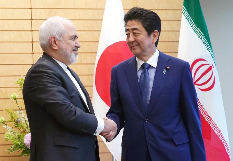 Japan PM Abe mulling visit to Iran as early as midJune  NHK