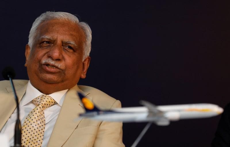 Jet Airways founder Naresh Goyal and wife stopped from leaving India  airport official