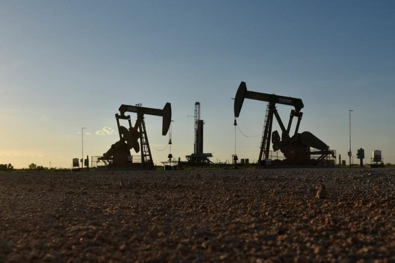 Oil up more than 1 on Mideast tensions and supply cuts