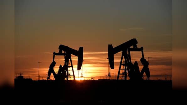 U.S. oil prices jump as flooding hits Cushing hub