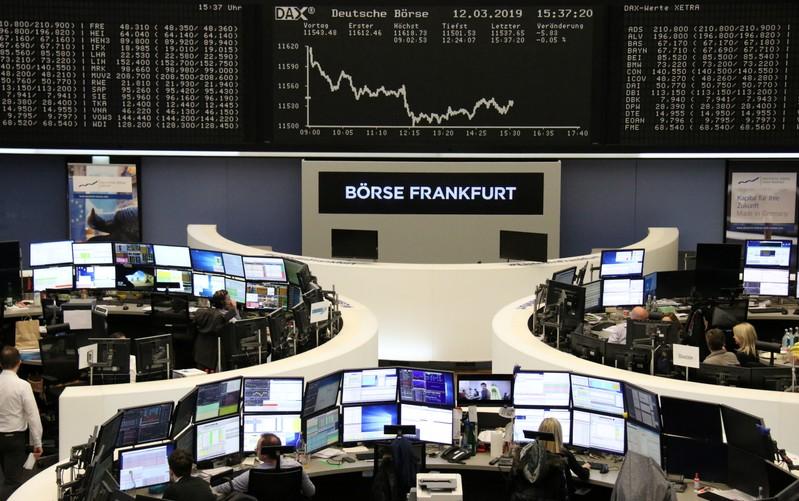 European shares seen treading water but forecast range wide  Reuters poll