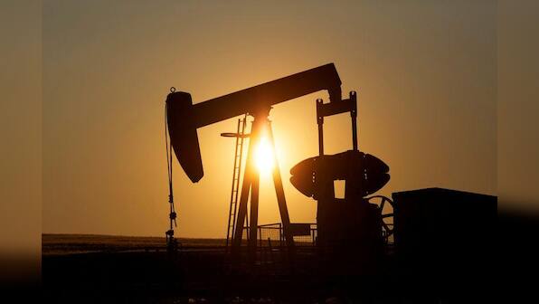 Oil prices surge on last day of roller-coaster month