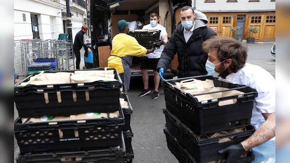 Private clubs in London cater to nurses and needy during pandemic