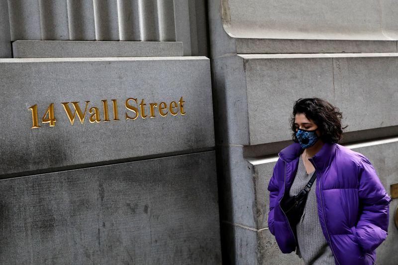 Wall Street closes with strong gains as recovery hopes offset pandemic fears