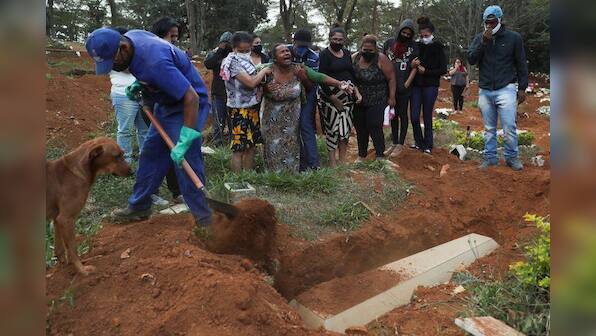 Brazil jumps to world No. 2 in coronavirus cases, behind the U.S.