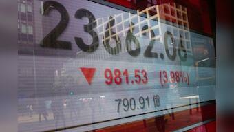 U.S.-China tension to push Asian shares lower in choppy trade