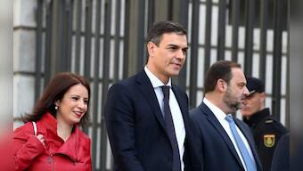 Sanchez takes charge in Spain as tarnished Rajoy departs