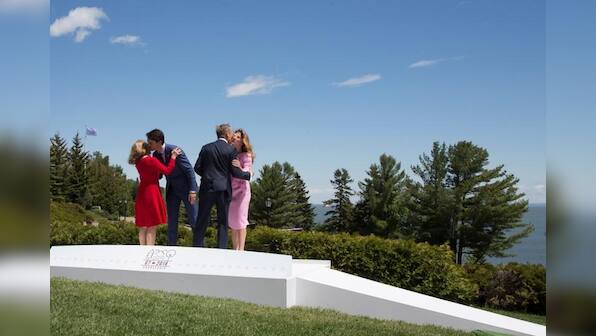 Trump rails against 'unfair' trade at G7 leaders summit