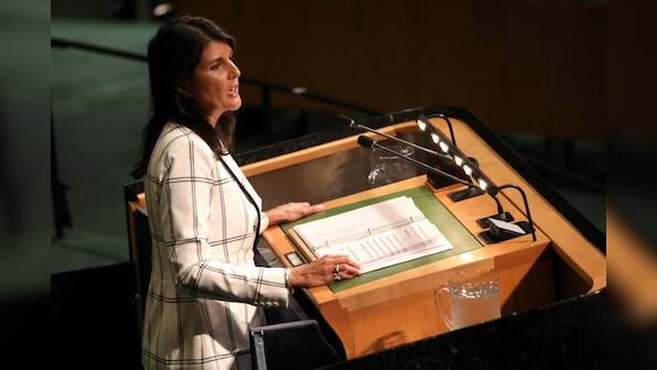 U.S. withdraws from U.N. Human Rights Council - U.S. Ambassador Haley
