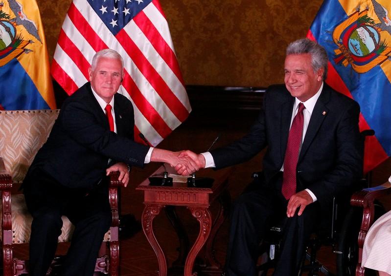 US VP Pence urges Latin America to isolate Venezuela