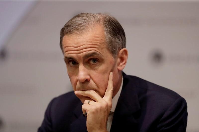 BoE's Carney says keeping open mind on Facebook's Libra