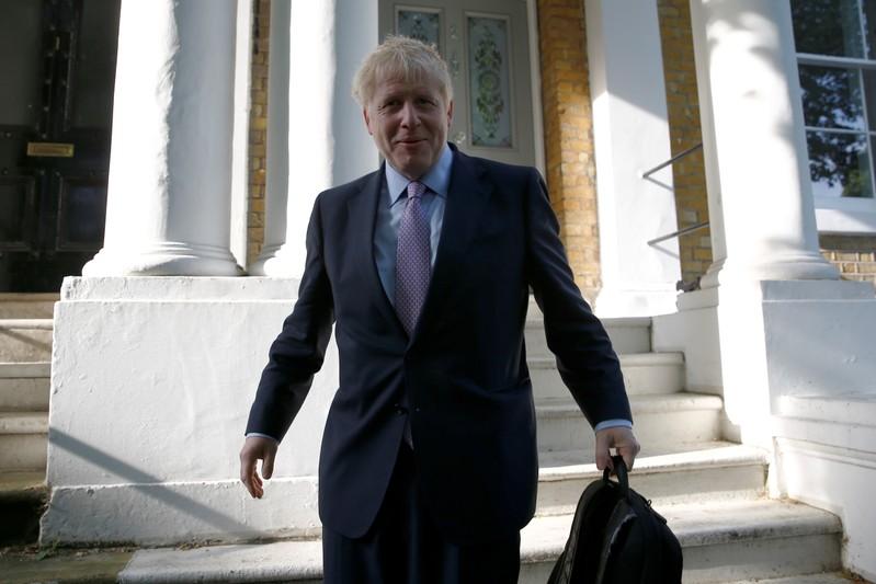UK PM candidate Johnson Irish border can be solved during implementation period