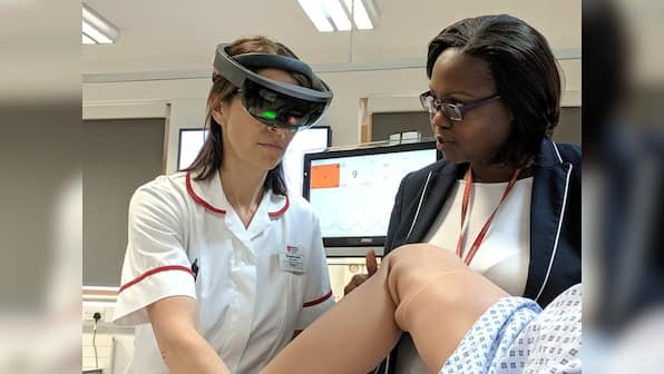Midwifery students use augmented technology to improve clinical skills