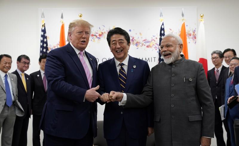 Trump says he will talk about trade with Indian PM Modi
