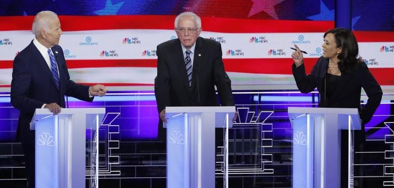 Second US Democratic debate sets TV ratings record