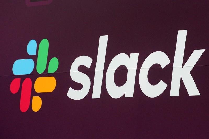 Slack Technologies down 1% after service outage