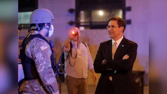 U.S. defense chief opposes deploying troops to quell protests, despite Trump threats