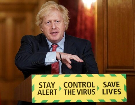 "Shameful" to threaten Churchill statue, says UK PM Johnson "Shameful" to threaten Churchill statue, says UK PM Johnson