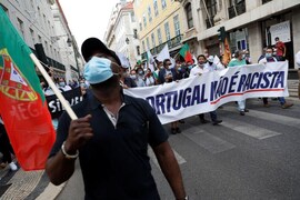 Far Right Takes To Lisbon Streets To Deny Racism Is A Problem World News Firstpost