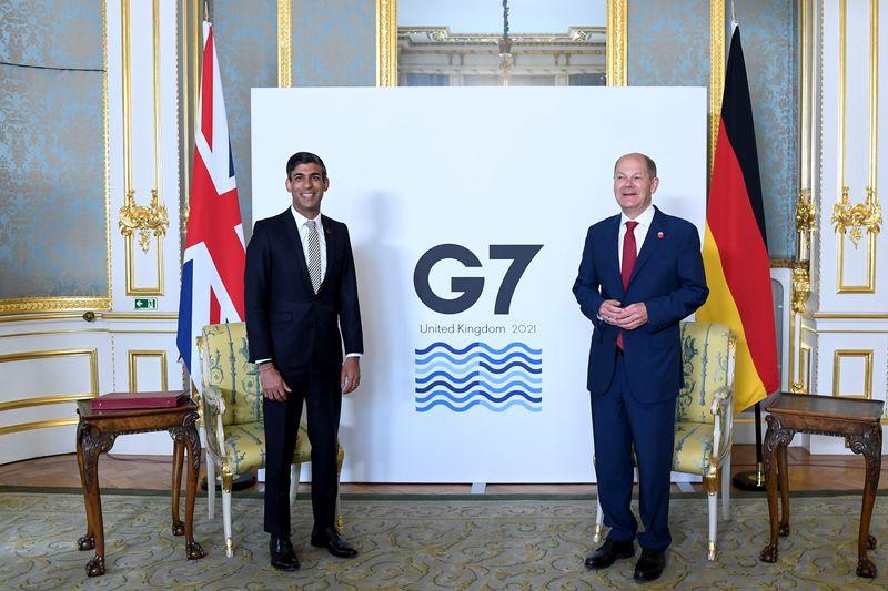UK says G7 finance ministers talks are productive