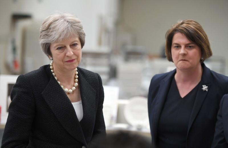 UK PM May takes Brexit trip to Northern Irish border UK PM May takes Brexit trip to Northern Irish border