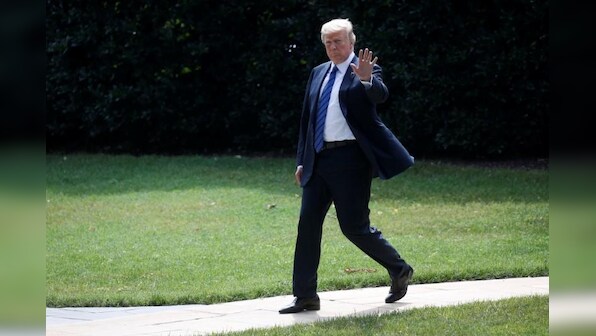 Trump denies wrongdoing, says lawyer's tape 'perhaps illegal'