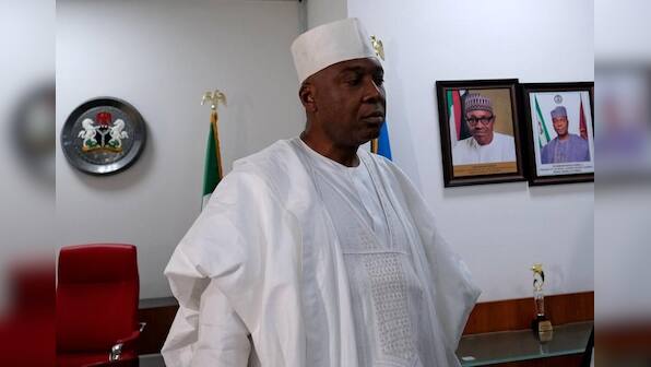 Defections hit Nigeria ruling party in blow to Buhari ahead of election
