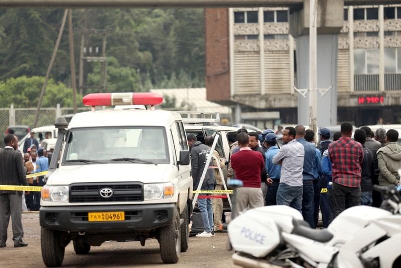 Ethiopian Nile dam manager found shot dead crowds call for justice