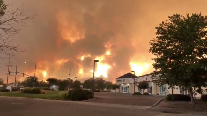 Children greatgrandmother among five dead in California wildfire