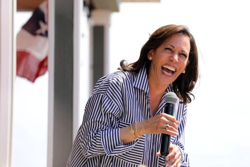 Kamala harris electric school bus